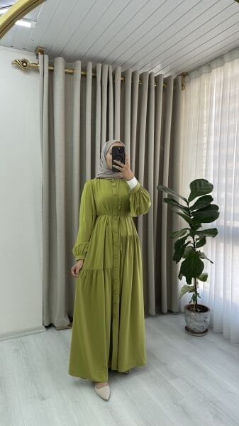 NEHİR MODEL elma yeşili