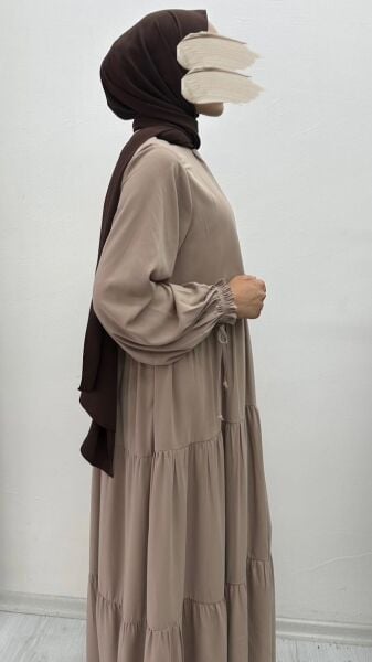 NEHİR MODEL bej renk