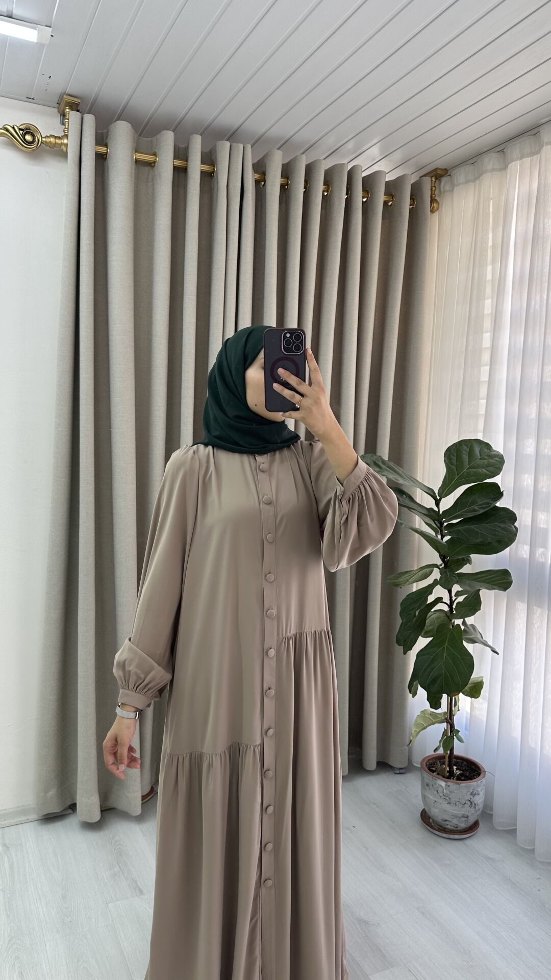 NEHİR MODEL bej renk