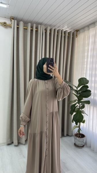 NEHİR MODEL bej renk