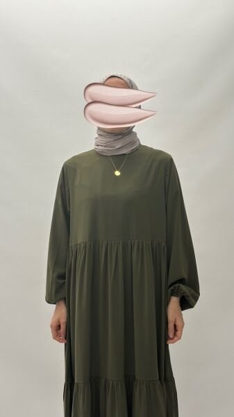 Regenkleid khakigrün