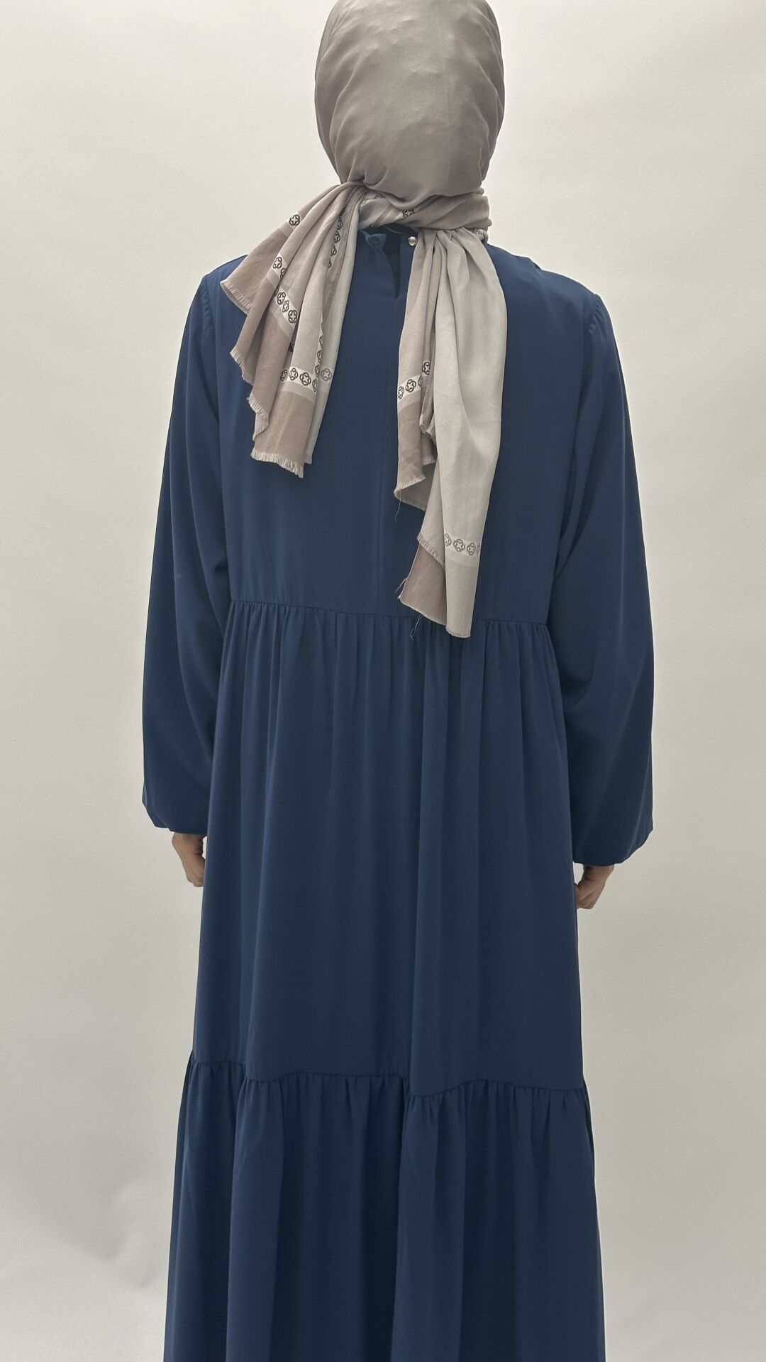 YAĞMUR ELBİSE indigo mavi