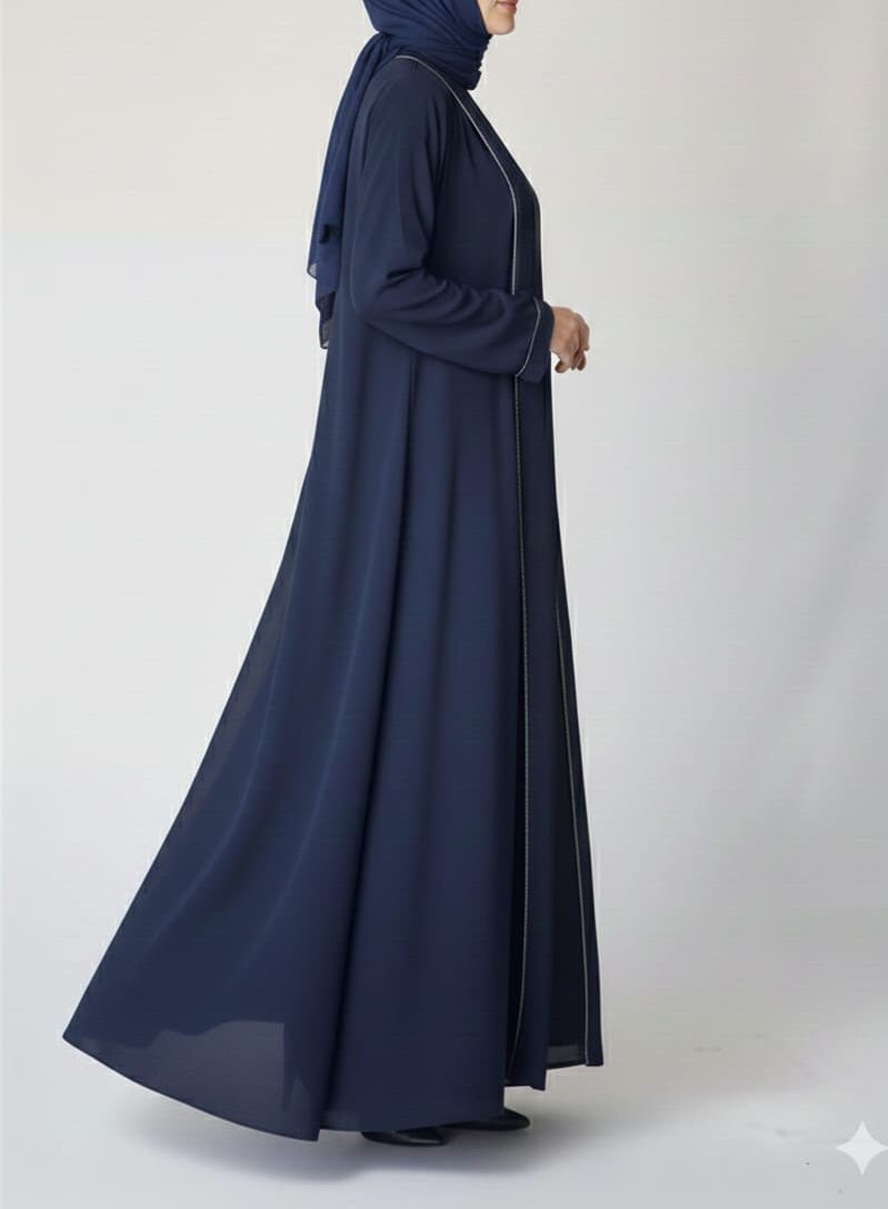 Simli kaftan abaya