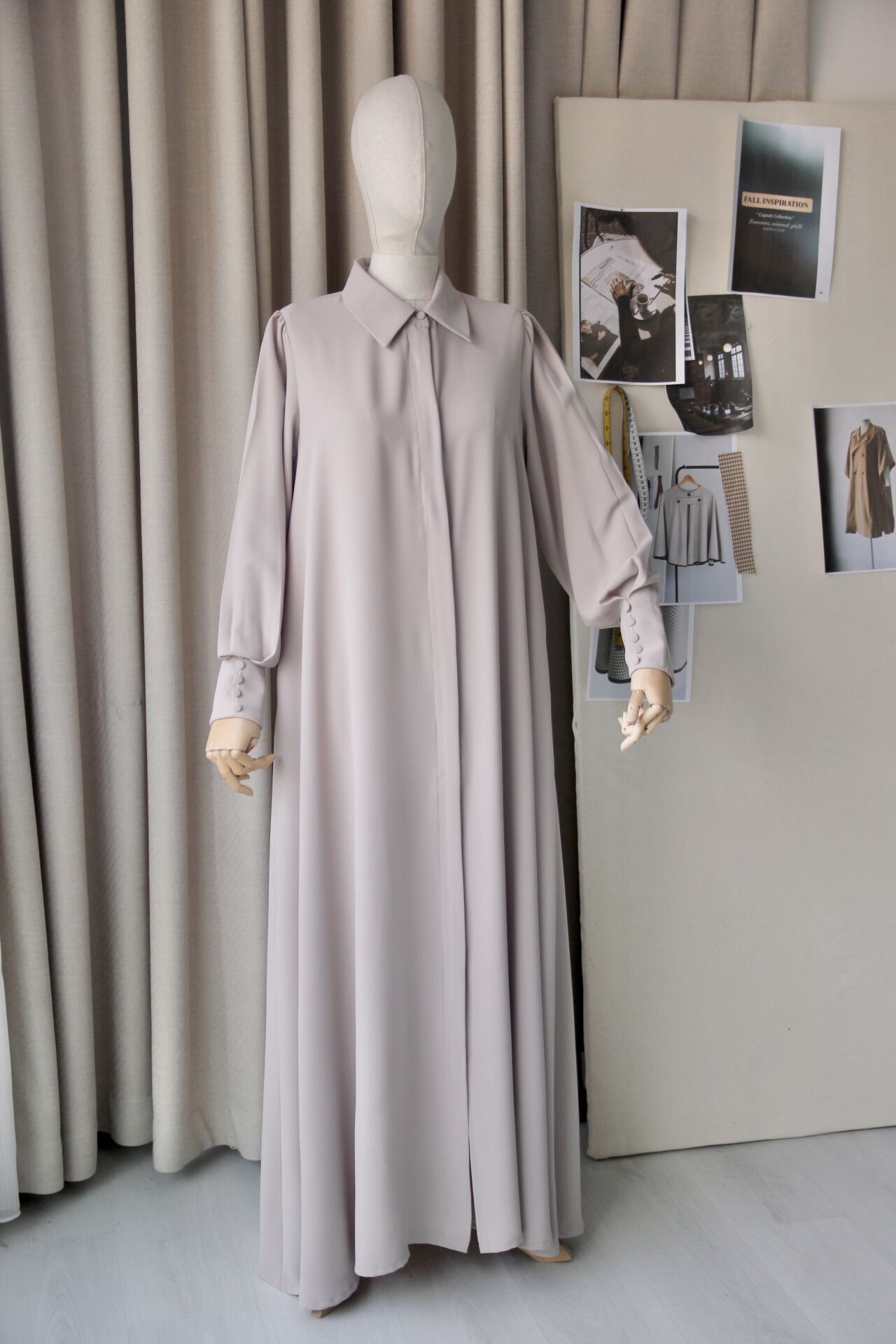 MİHRİ FERACE  ( bej renk)