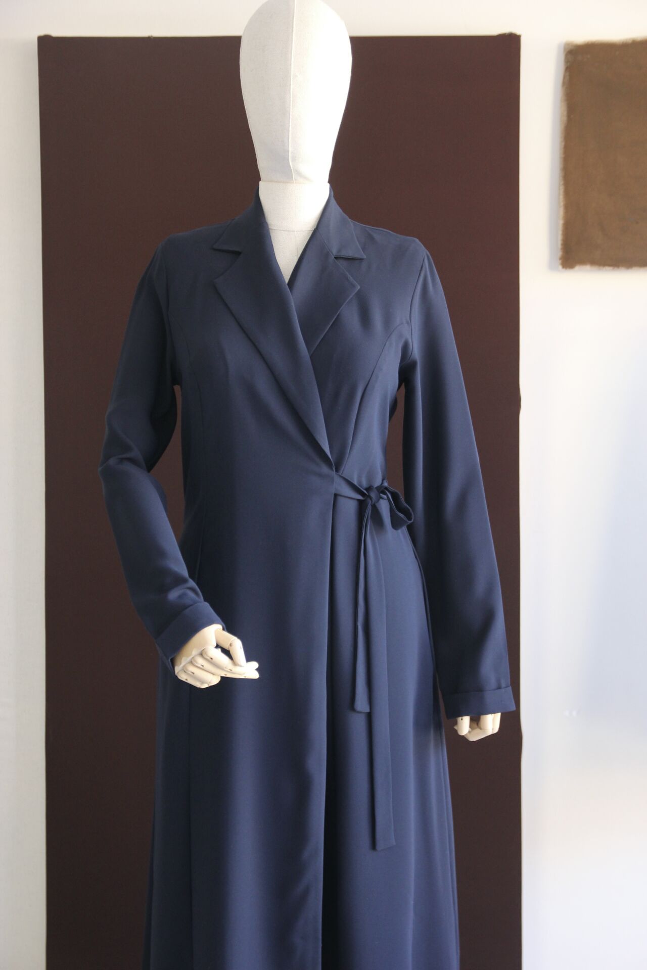 Nour yandan bağlamalı ferace