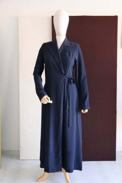 BAĞLAMALI CEKET FERACE  lacivert