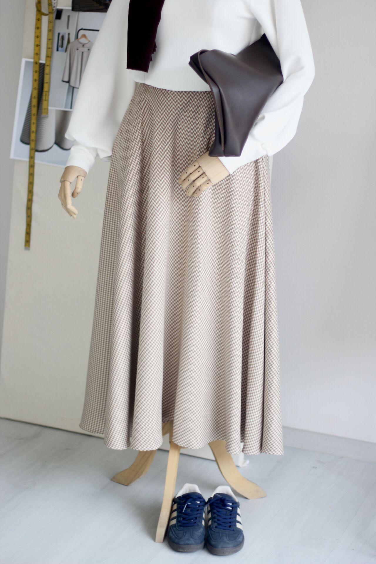 MİNİ KAZAYAGI DESEN ÇAN ETEK