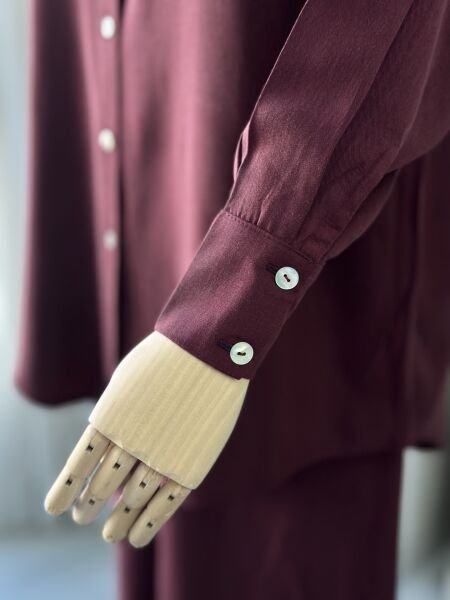 VERRA TENSEL SET burgunderrot