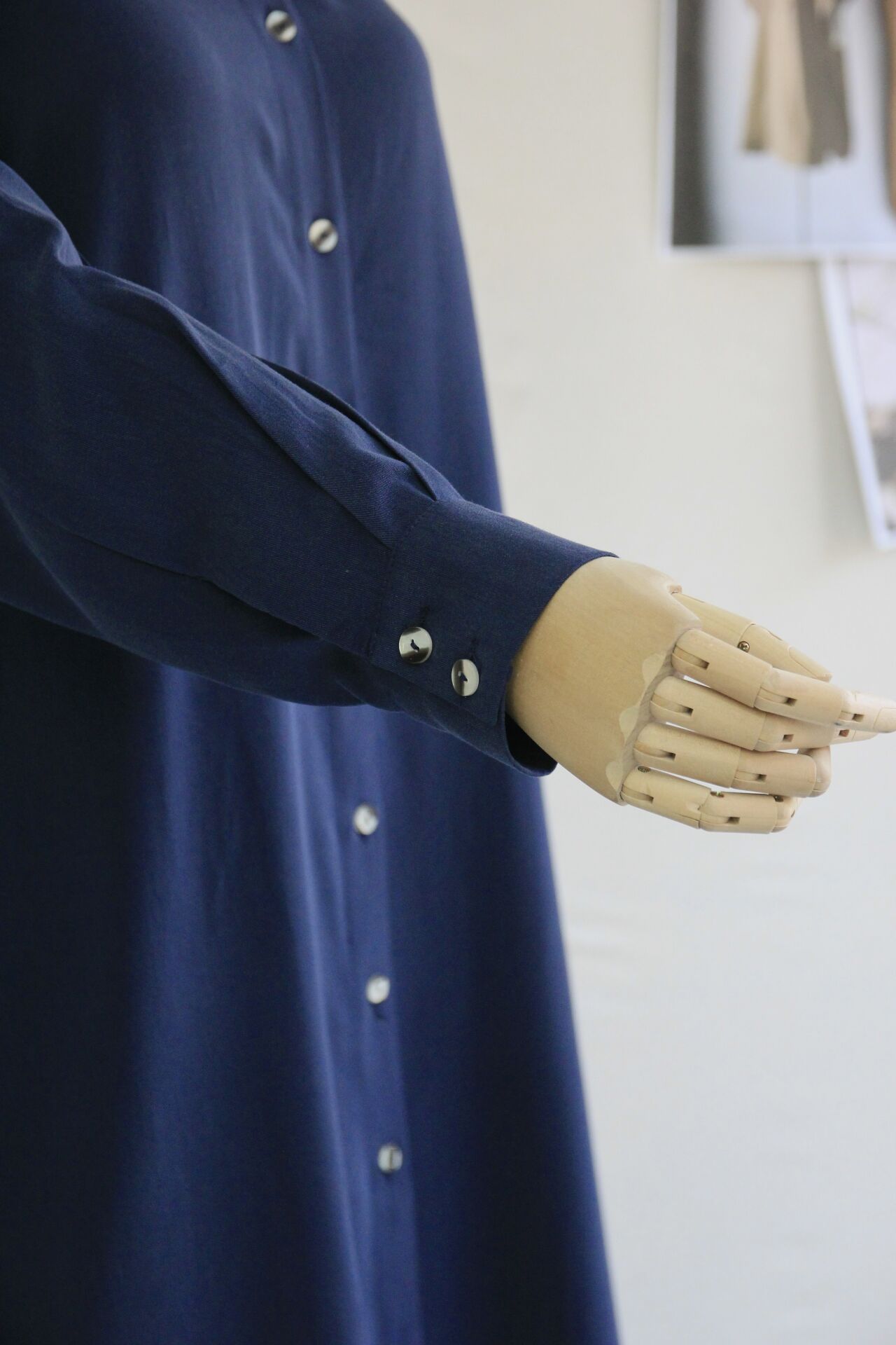 Verra Tensel Langarmanzug (Marineblau)