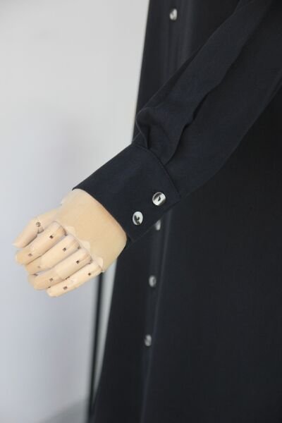 Verra Tencel Langarmanzug (schwarz)