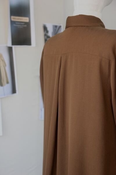 Verra Tencel Langarmanzug (hellbraun)