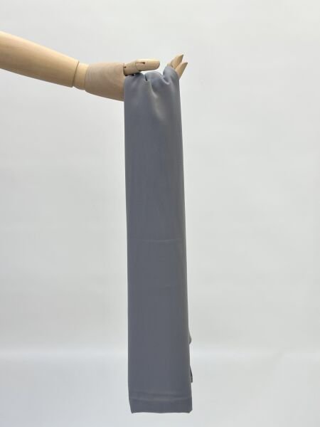 Gri medine ipeği şal