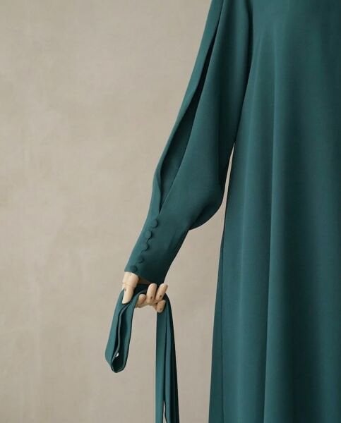 MİHRİ FERACE (Petrol yeşili )